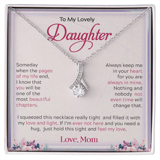 To My lovely Daughter | Alluring Beauty necklace